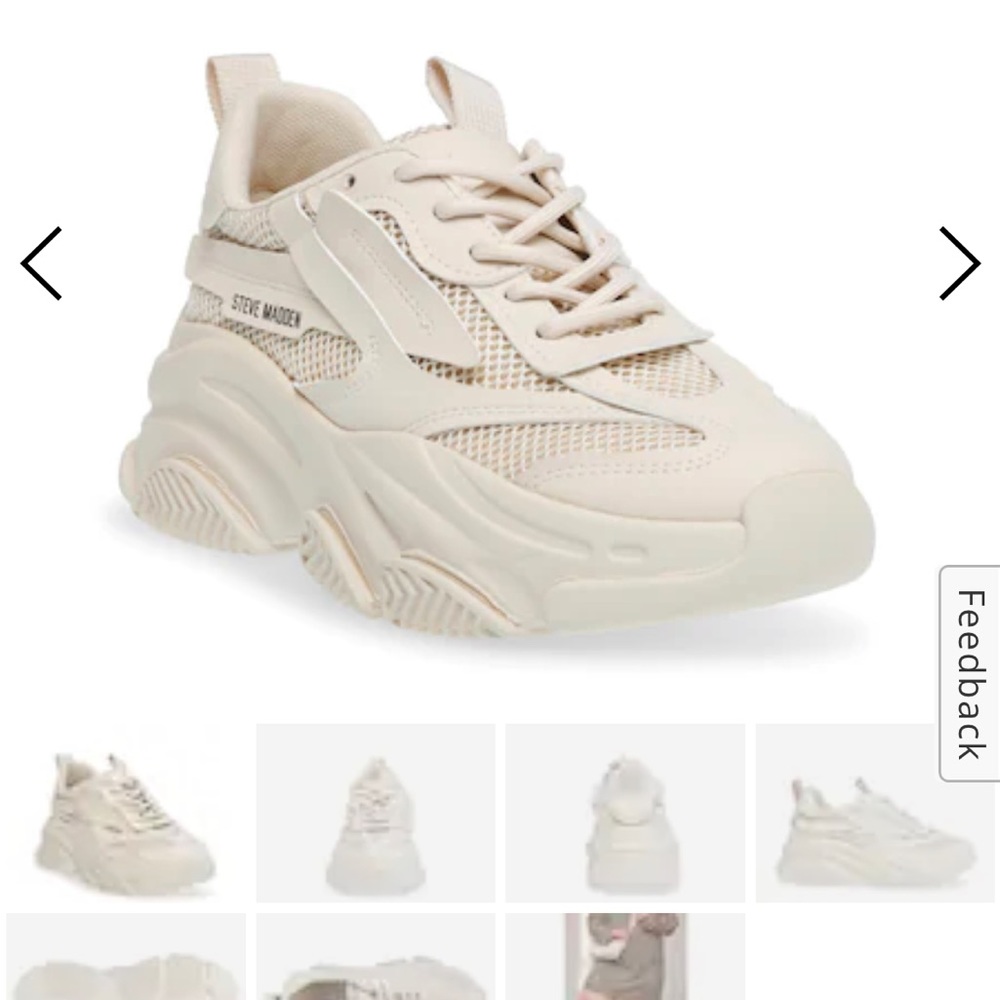 Steve Madden Possession Sneaker Off White
